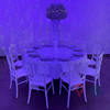 Location Centre de Table : Vase Blanc + Gypsophile 60cm