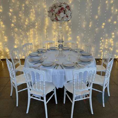Location Centre de Table : Vase Transparent + Multicolore 60cm