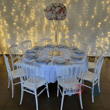 Location Centre de Table : Colonne Métal + Multicolore 60cm