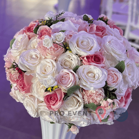 Location Boule de Fleurs Multicolore 60cm