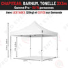 Location Chapiteau Automatique 3x3m