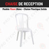 Location Chaise Miami Blanche