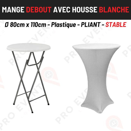 Location Pack | Mange Debout + Housse Blanche